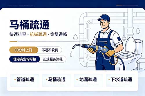 鄂州马桶疏通