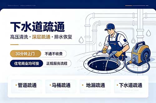 鄂州下水道疏通